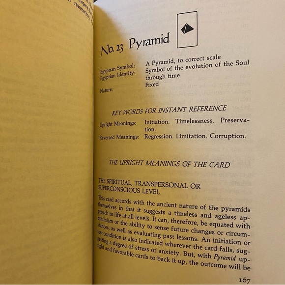 First Edition The Way of Cartouche Oracle of Ancient Egyptian Magic Murry Hope - Picture 11 of 11